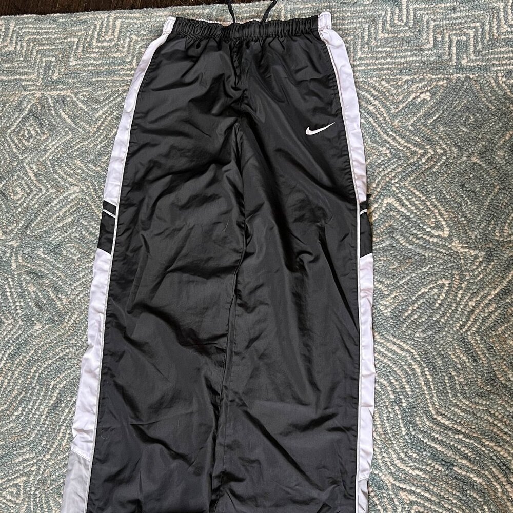 Nike - Boys Black & White Trackpants - Size XL